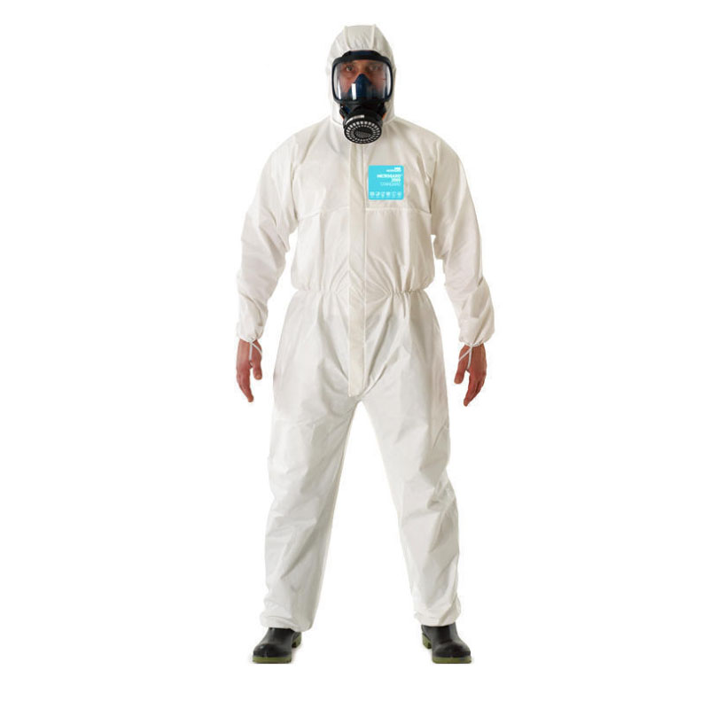 微護(hù)佳MG2000WH20-B-99-159-02白色舒適型有帽連體防護(hù)服