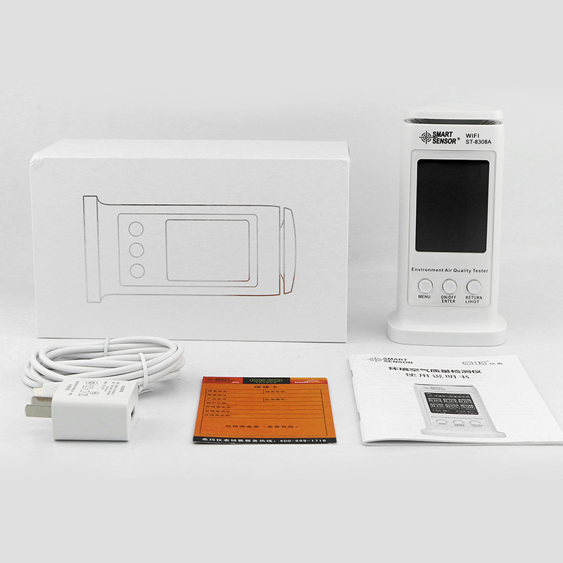 ?，擲T-8308A（WIFI版）環(huán)境空氣質(zhì)量檢測(cè)儀