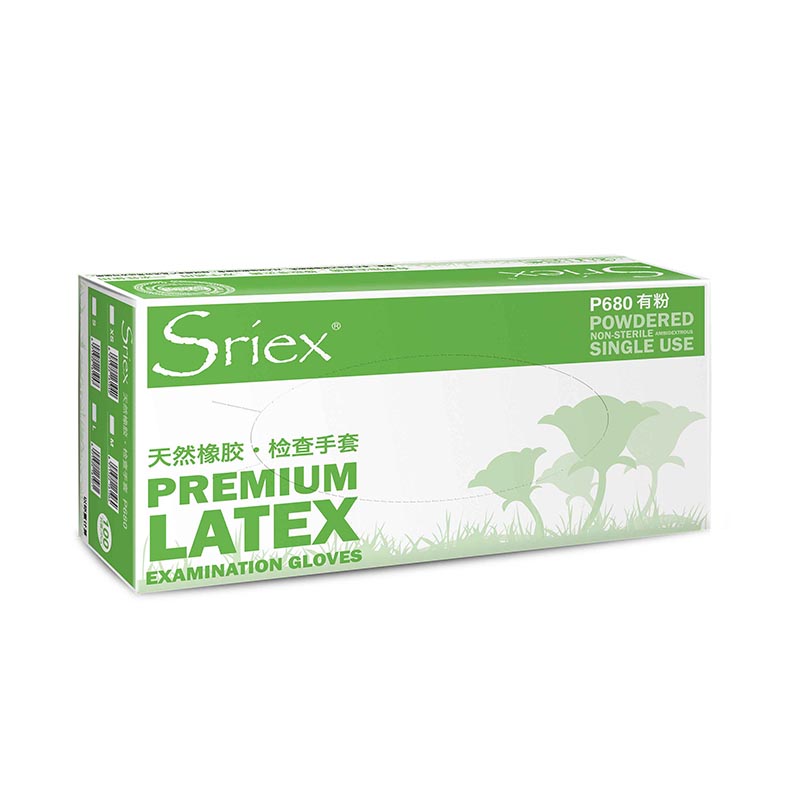 施?？礢riex P680天然乳膠檢查手套