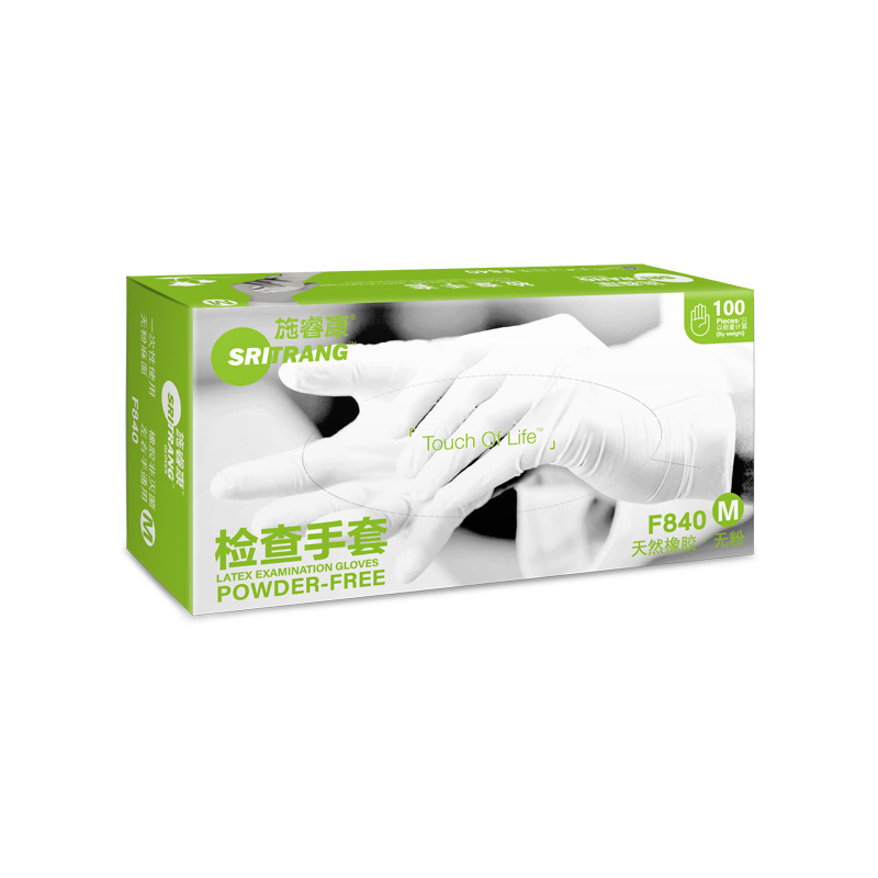 施?？礔840天然乳膠檢查手套