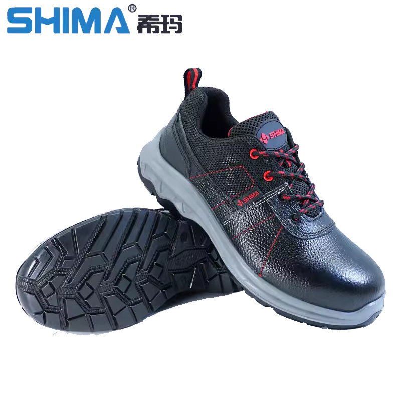 SHIMA?，擠B6218-2防砸防刺穿防靜電安全勞保鞋