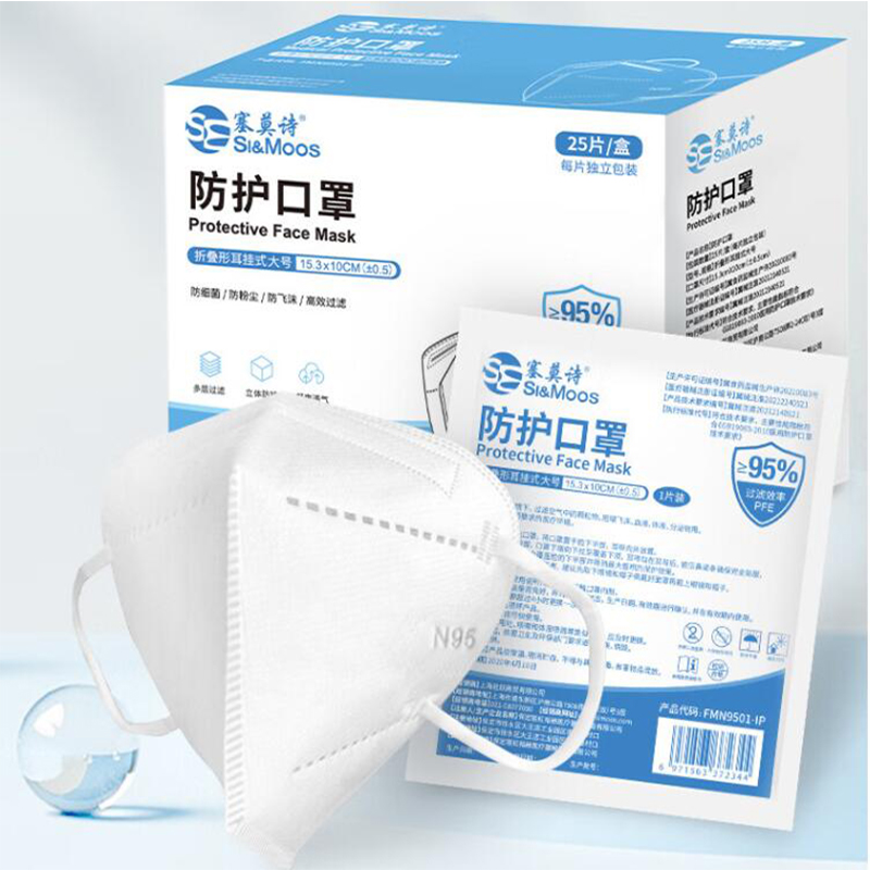 塞莫詩(shī)FMN9501折疊耳帶式醫(yī)用防護(hù)口罩