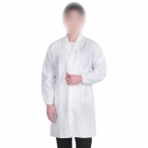 白大褂長袖薄款純棉松緊袖口醫(yī)護(hù)服
