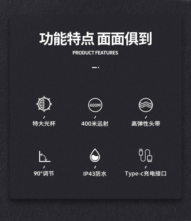 神火HL55-S智能感應揮手即亮長續(xù)航戶外多用頭燈2.jpg