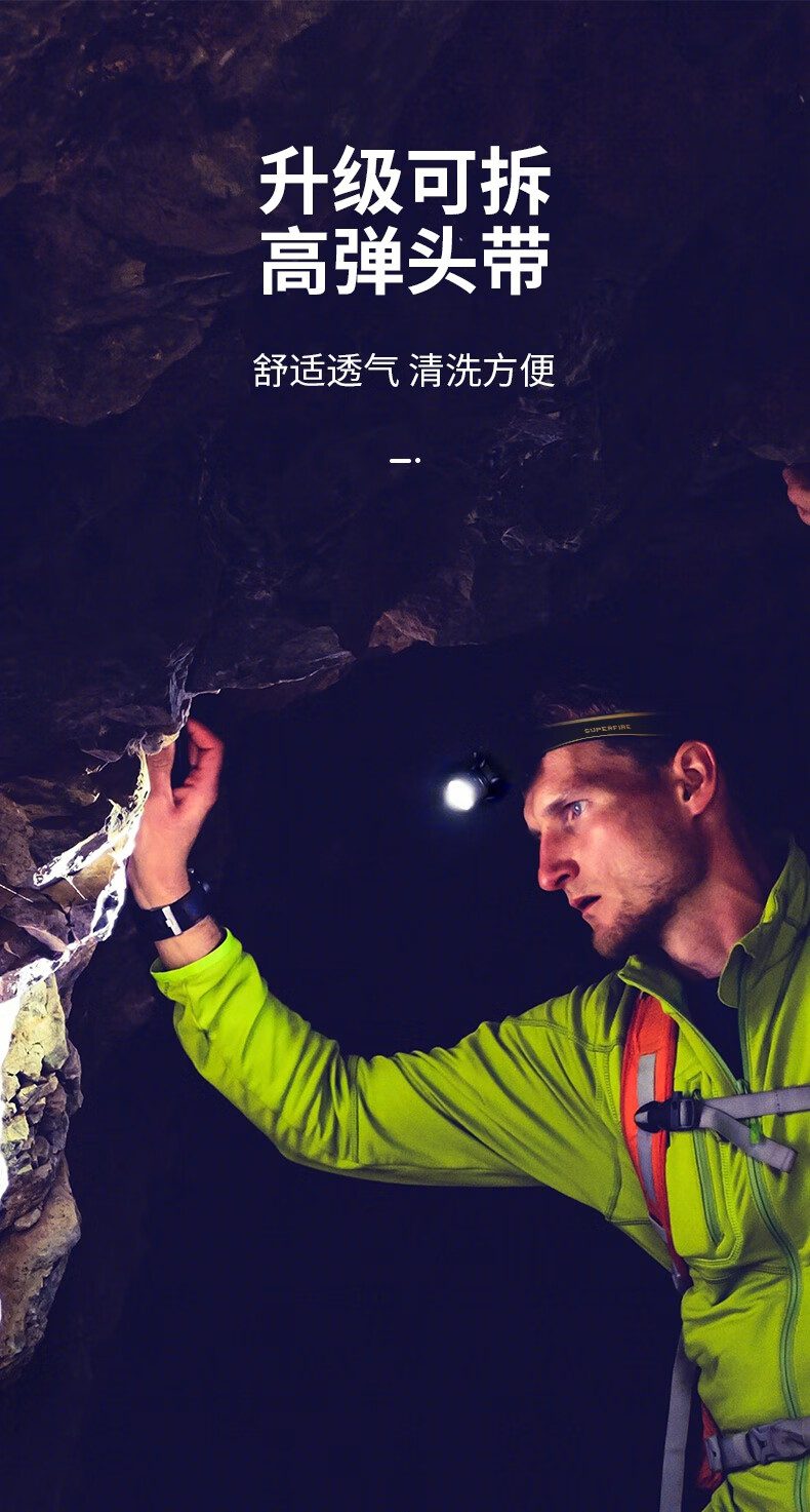 神火HL55-S智能感應揮手即亮長續(xù)航戶外多用頭燈11.jpg