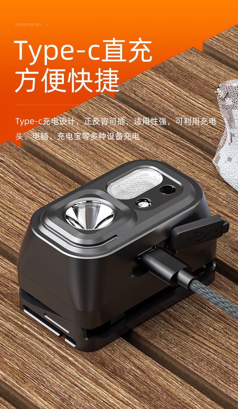 神火HL23-S長續(xù)航揮手感應(yīng)多功能智能頭燈11.jpg