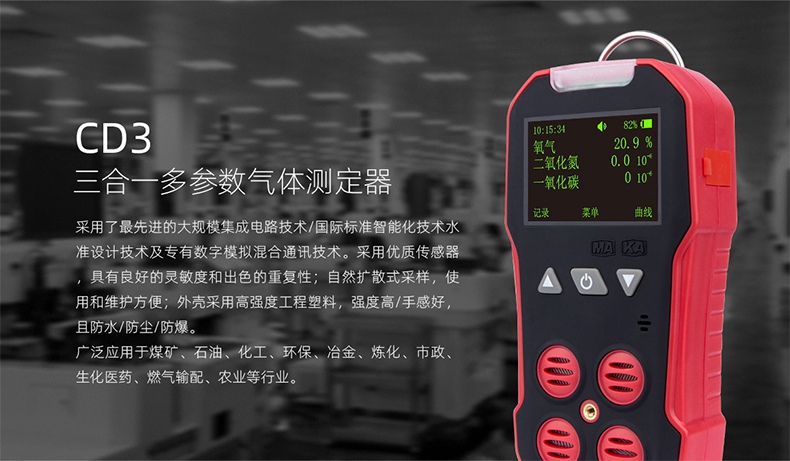 保時(shí)安CD3擴(kuò)散式三合一多參數(shù)氣體測定器1.jpg