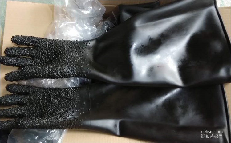 噴砂機(jī)專(zhuān)用噴砂手套圖片2